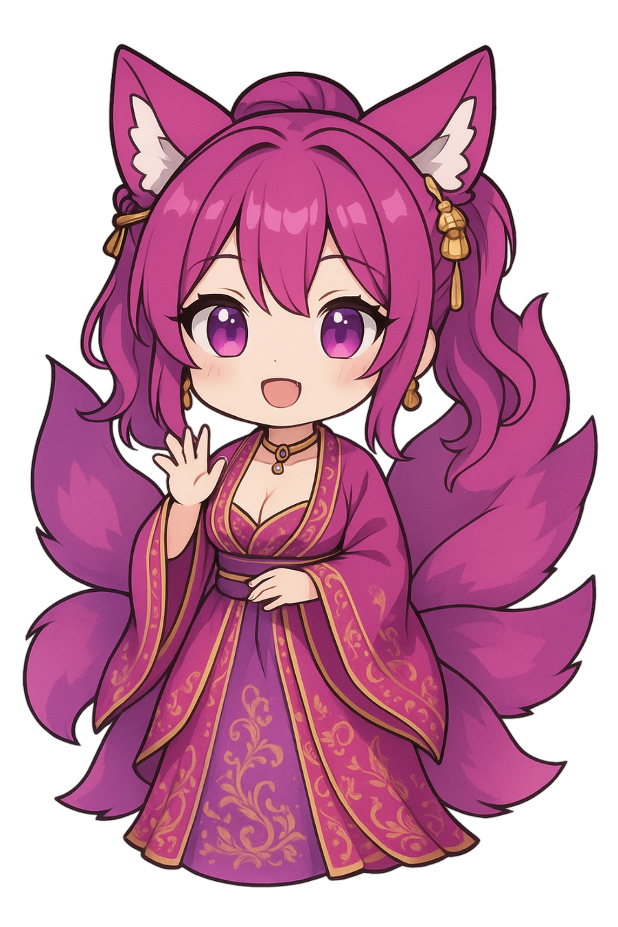 Kitsune Mascot